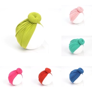 Nón turban tròn cho bé gái