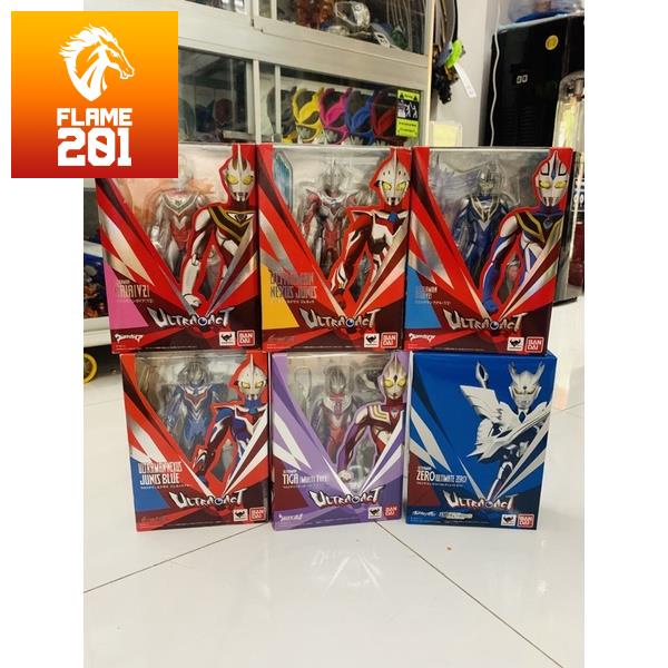 TPHCM TPHCM Đồ chơi siêu nhân Mô hình Ultra Act Ultraman Tiga/ Ultraman Nexus Junis/ Junis blue/ Ultraman Zero