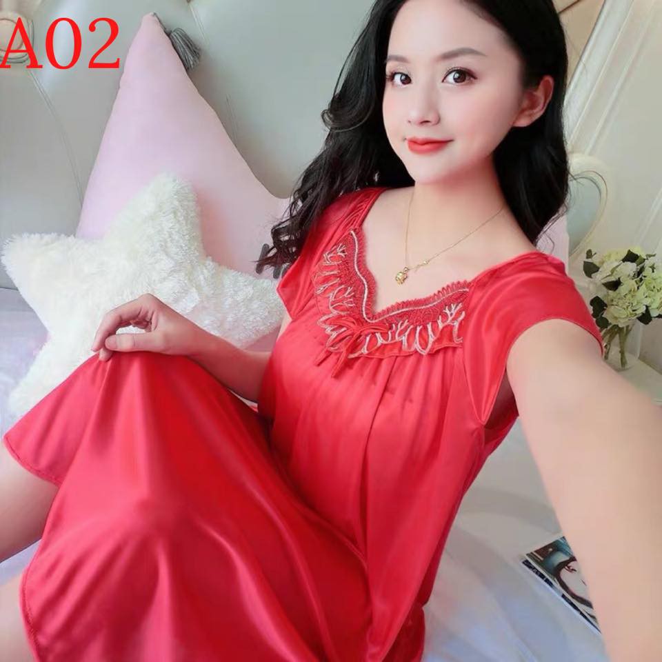 Đầm Ngủ Sexy ❣️FreeShip - Chất Đẹp❣️Lụa Satin Đẹp Gợi Cảm Quyến Rũ | BigBuy360 - bigbuy360.vn