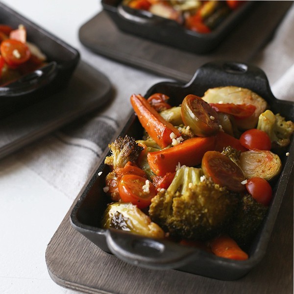 Khay gang Lodge Heat-Treated chữ nhật - 0.4L