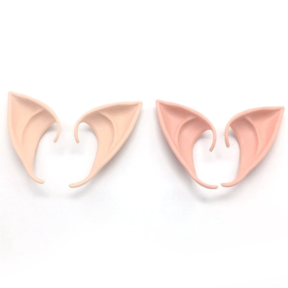 ╭┄Dear、Angel Elf Ears Soft False Ears Halloween Party Cosplay Accessories