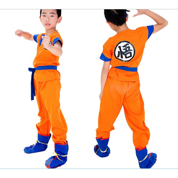 Bộ đồ Sôn gô ku Dragon Ball cho trẻ em