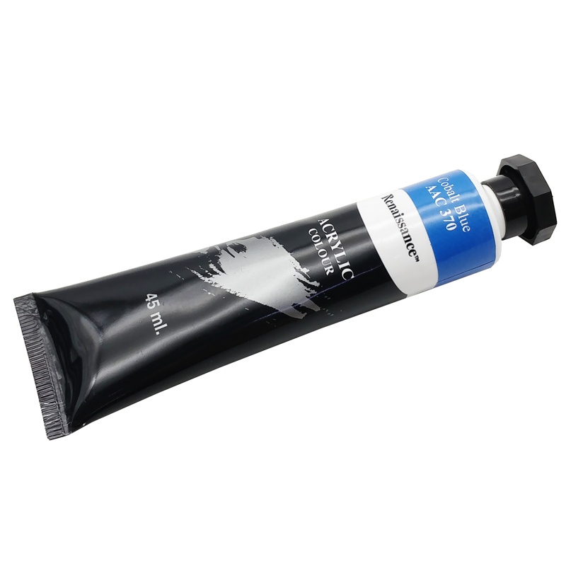 Tuýp Màu Acrylic 45 ml - Renaissance #370 - Cobalt Blue