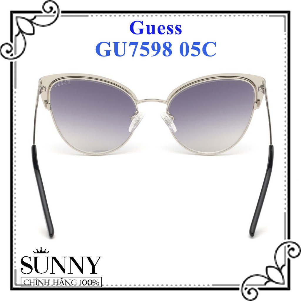 GU7598 - kính mát thời trang Guess chính hãng, thiết kế dễ đeo bảo vệ mắt