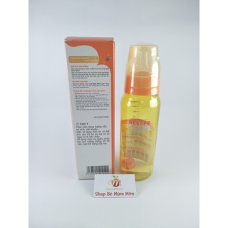 Bình sữa Nano Silver Wesser 250ml cổ nhỏ