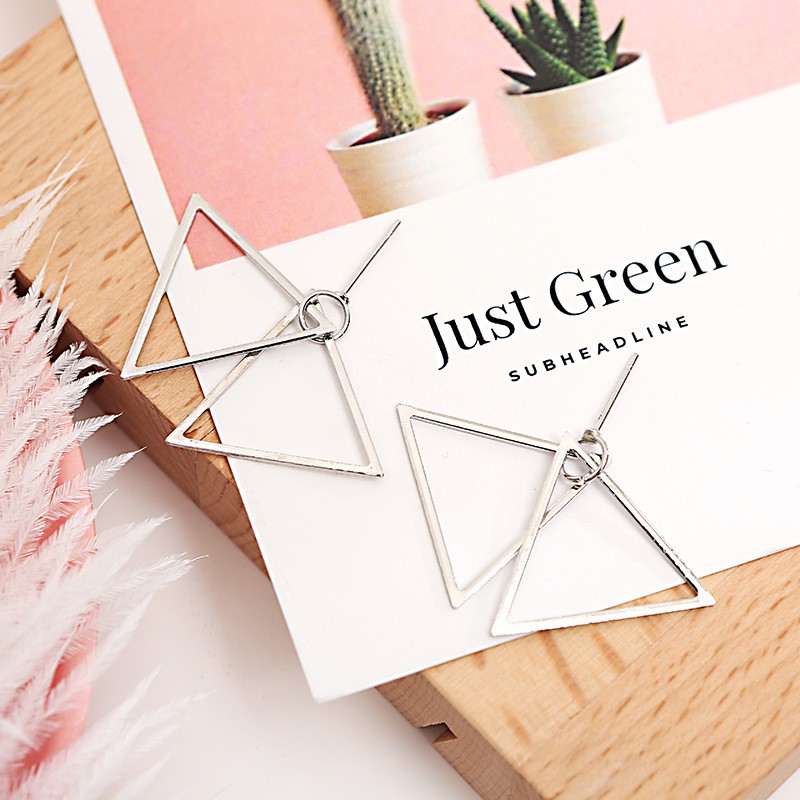 Bông Tai Hoa tai Mạ Bạc 925 Xinh Xắn Phong Cách Hàn Quốc thanh lịch