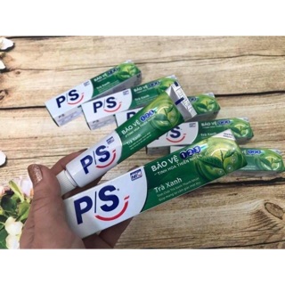 Combo 10 kem đánh răng P/S trà xanh 30g(chỉ 4k/cây)