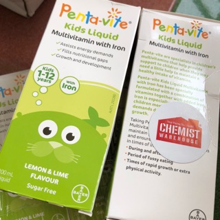 Vitamin tổng hợp Pentavite cho 1-12 tuổi 100ml