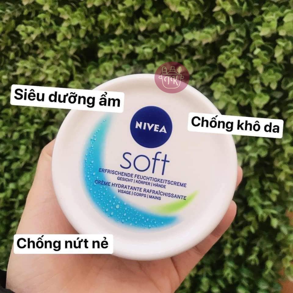 [MẪU MỚI NHẤT] Kem dưỡng Nivea Soft nội địa Đức 200ml