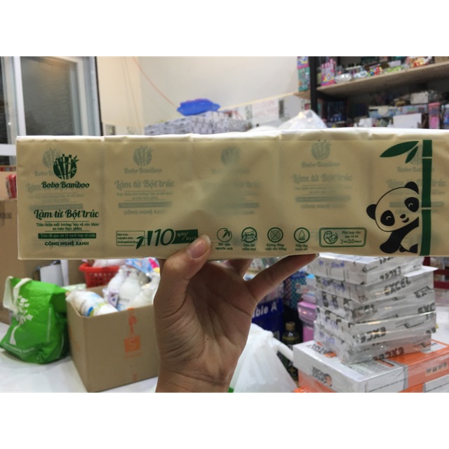 Khăn giấy bobo bamboo