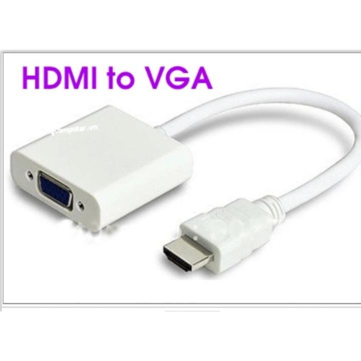 Cáp chuyển đổi tín hiệu Hdmi sang Vga