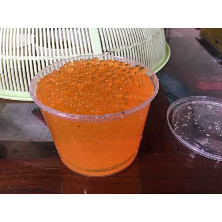 Hạt nở đạn thạch trang trí và làm slime hạt nở gói 500gram 1 màu mã KIV85 N
