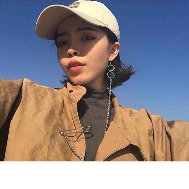 Hoa tai unisex phong cách hàn quốc