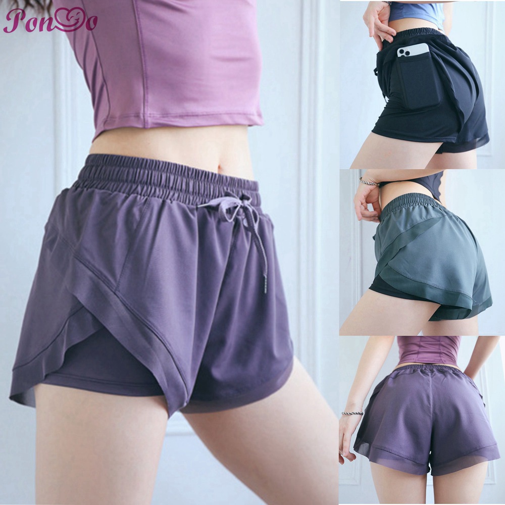 Quần Short Thể Thao Nữ Có Túi