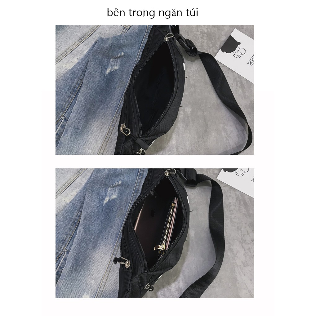 ⚡SIÊU HOT⚡ Túi Đeo Chéo Túi Bao Tử Nam Nữ Cá Tính Thời Trang Hàn Quốc Mẫu Mới - Rado.vn