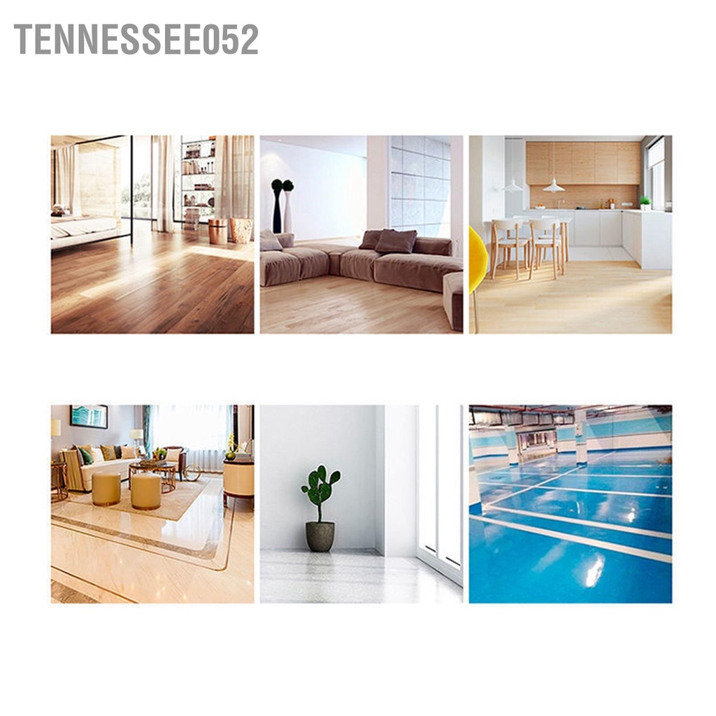 Tennessee052 Nước lau sàn 500ml Loại bỏ vết bẩn mạnh Làm sáng mùi thơm Ngói Chất lỏng làm sạch gỗ