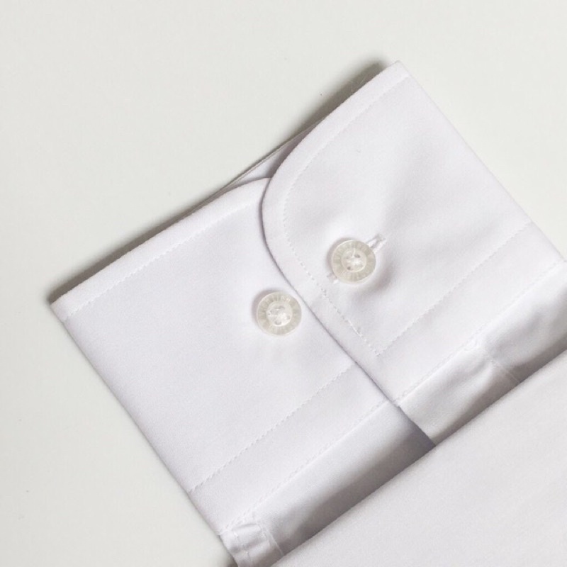 Áo Sơ Mi Nam Tay Dài Sơ Mi Trắng Vĩnh Tiến Chính Hãng