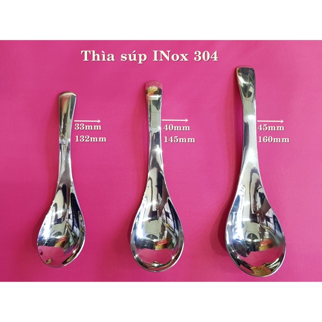Thìa inox ăn phở