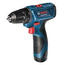 Máy khoan vặn vít dùng pin Bosch GSR 120-LI (kèm phụ kiện) - Máy khoan cầm tay