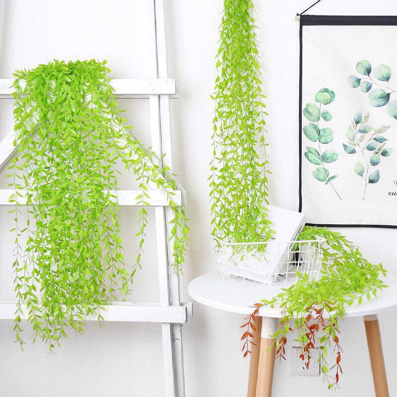 Dây Cúc Tần Ấn Độ Giả Dài 100cm một cụm 5 nhánh Trang Trí Decor Siêu Đẹp, hàng có sẵn kho ạ