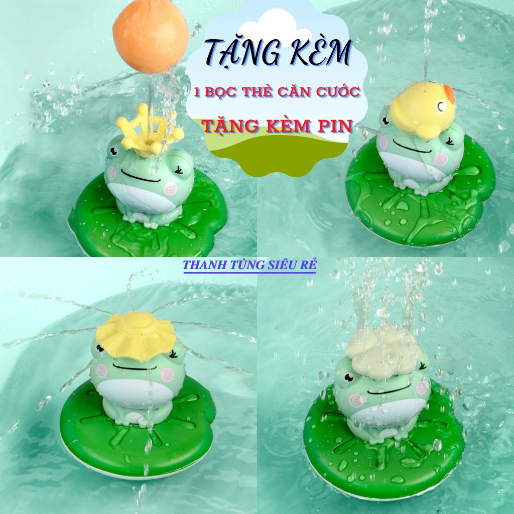 Ếch Đồ Chơi Phun Nước Vui Nhộn Cho Bé.amuoi