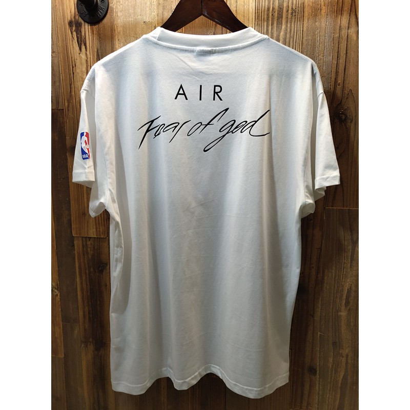 ⚡️[CHỈ 1 NGÀY] - Áo tee Njke Air FOG x NBA, tee FOG, áo thun FOG x NBA (WHITE)