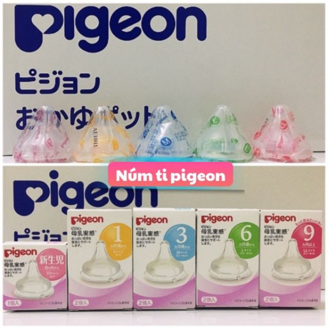 BQShop Núm ti pigeon nội địa nhật cao cấp