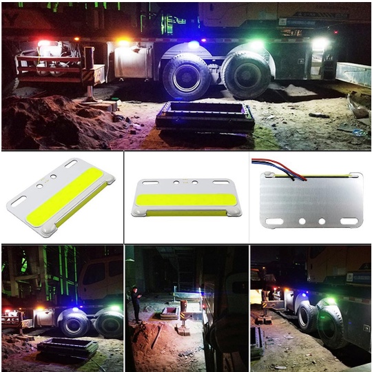 Đèn LED 24V gắn bên hông xe tải chống thấm nước sử dụng tiện lợi