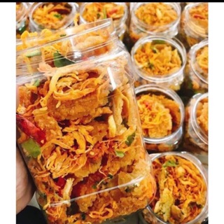 Cơm cháy khô gà siêu ngon lẻ = sỉ  hũ 500gr