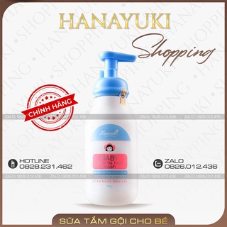 Sữa Tắm Gội Thảo Dược Cho Bé Hanayuki