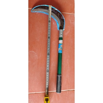 Dao  liềm phát cỏ loại to/ Dao phát cỏ  cán  dài 41cm bằng ống mạ kẽm chắc chắn
