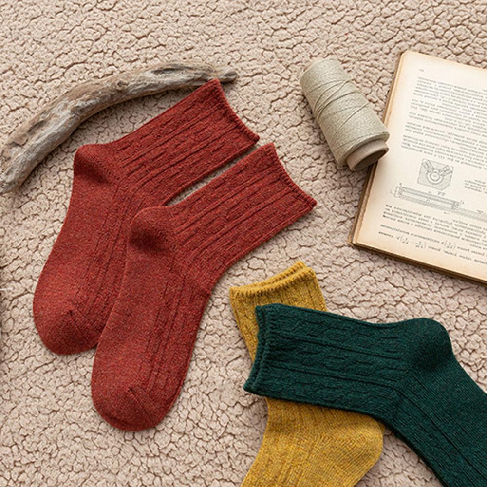 AROMA Đôi Vớ ThoáNg Khí HọA TiếT Dễ Thương ThờI Trang Thu Đông Cho Nữ