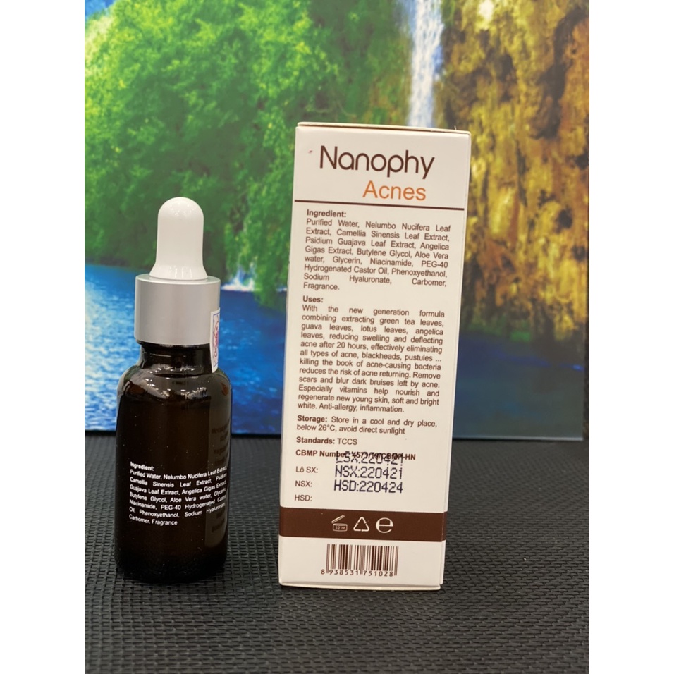 Serum ngừa mụn và sẹo Nanophy Acnes 20ml