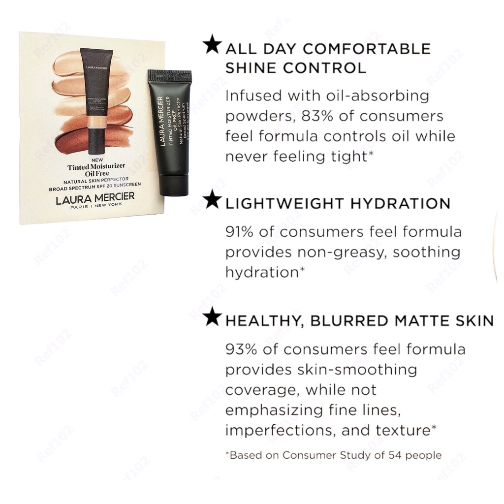 LAURA MERCIER kem dưỡng có màu siêu kiềm dầu Tinted Moisturizer mini/sample