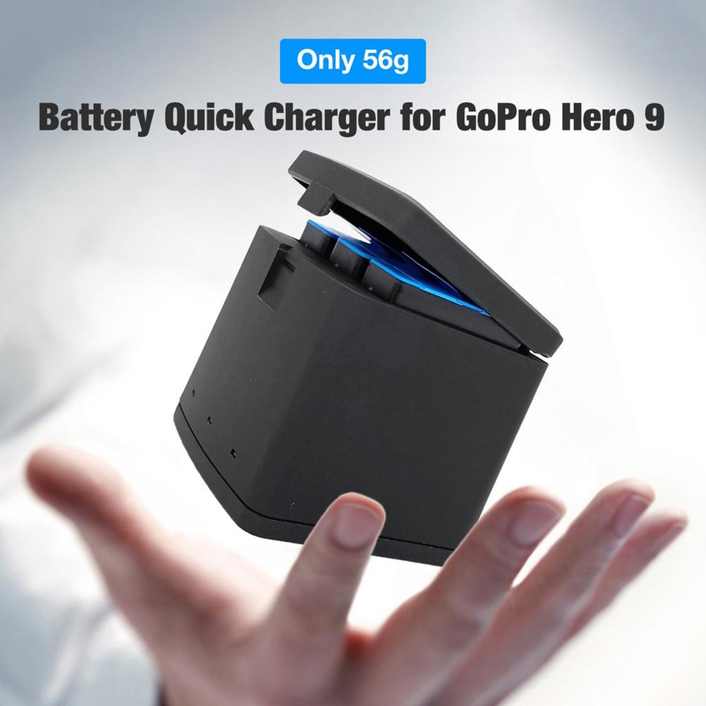 Hộp sạc pin nhanh chóng dành cho Gopro Hero 9