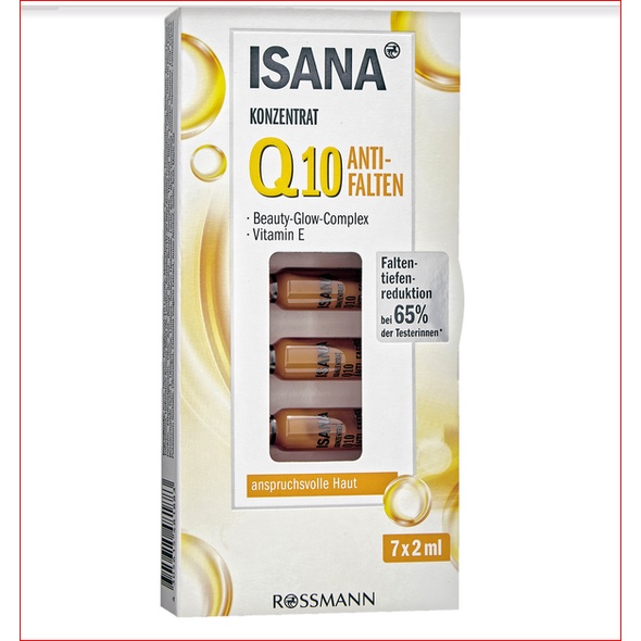 Serum chống lão hóa cho da Isana Q10