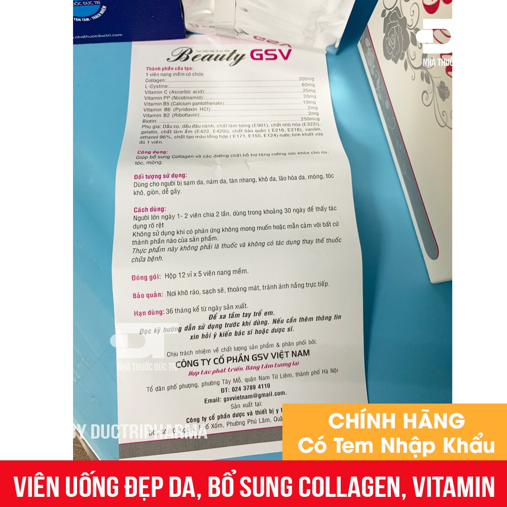 Beauty GSV - Viên uống làm đẹp da | BigBuy360 - bigbuy360.vn