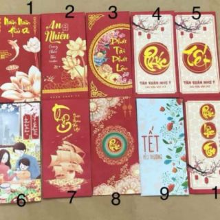 10 chiếc Lì xì tết 2021
