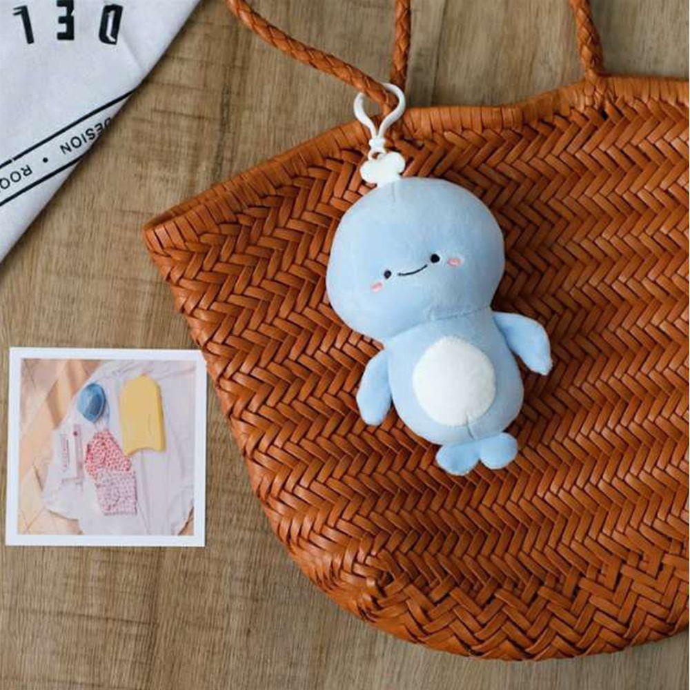 Móc Khóa Hình Khủng Long / Sư Tử / Cá Voi Mềm Mại Phong Cách Hàn Quốc