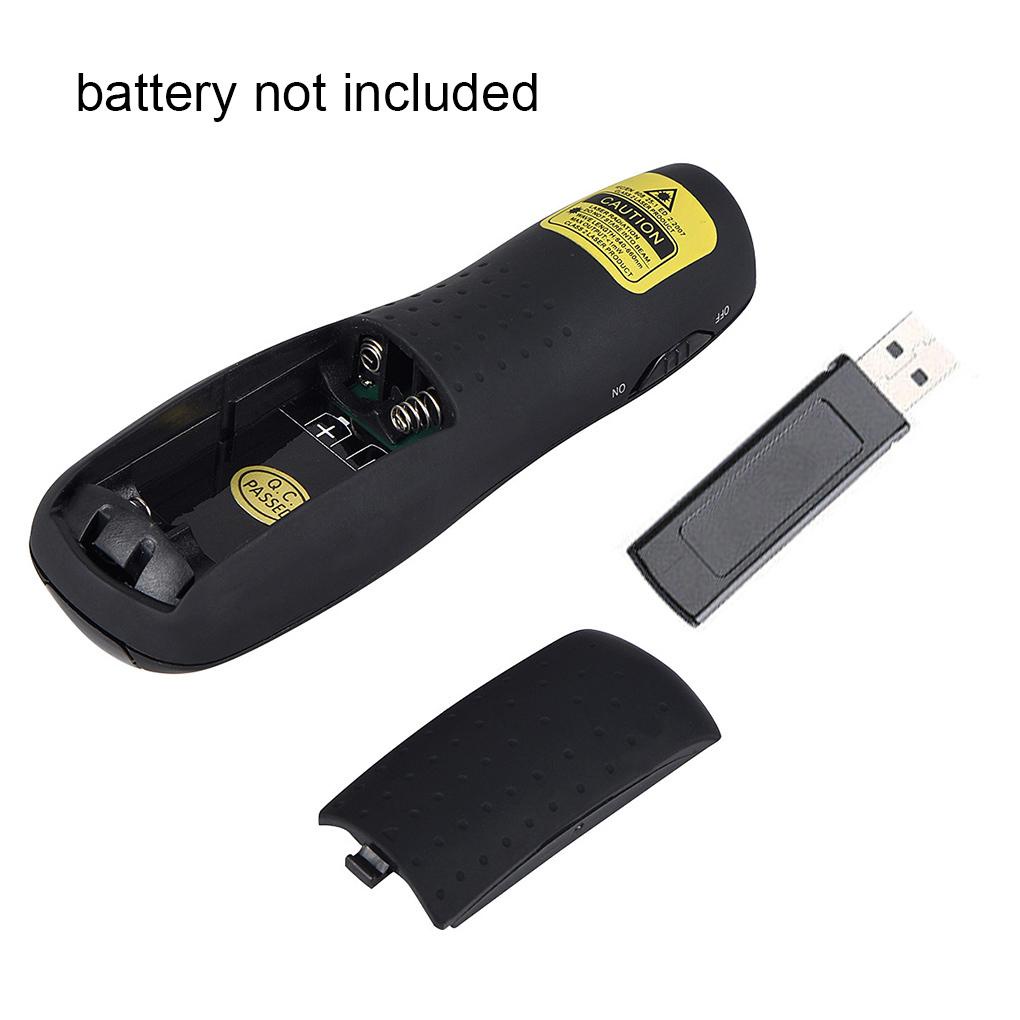 Điều Khiển Từ Xa Trang Trình Chiếu Không Dây USB PPT Gọn Nhẹ Hỗ Trợ Dạy Học