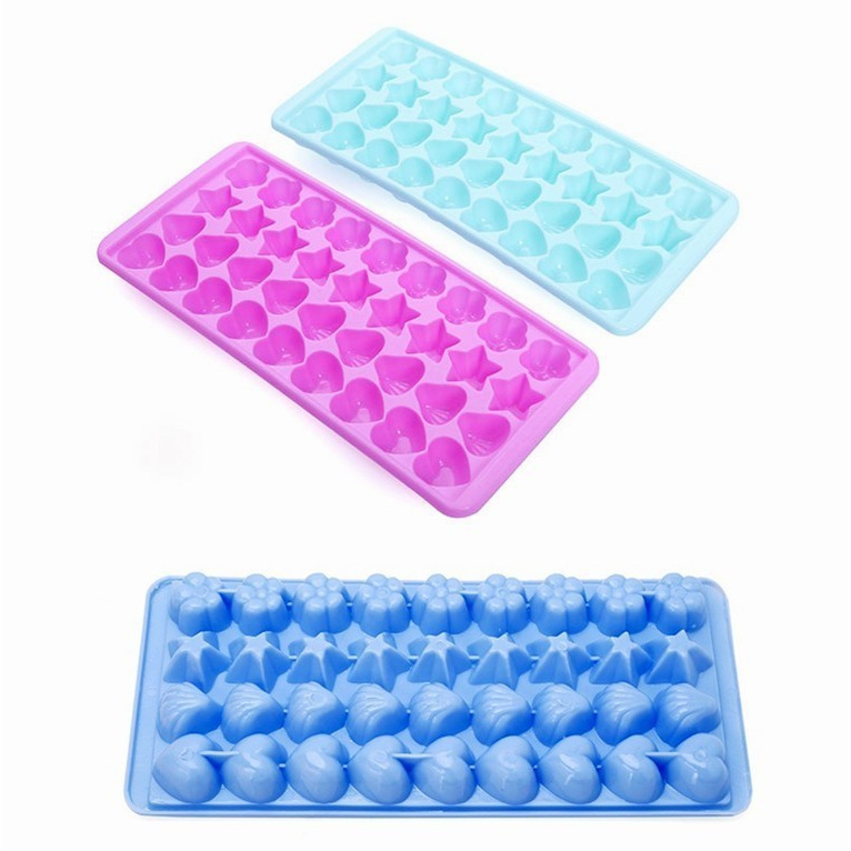 Combo 10 khuôn làm thạch rau câu và đá viên hình ngộ nghĩnh - BX1870