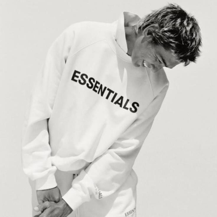 Áo Nỉ   ESSENTIALS Trắng Siêu Đẹp | BigBuy360 - bigbuy360.vn