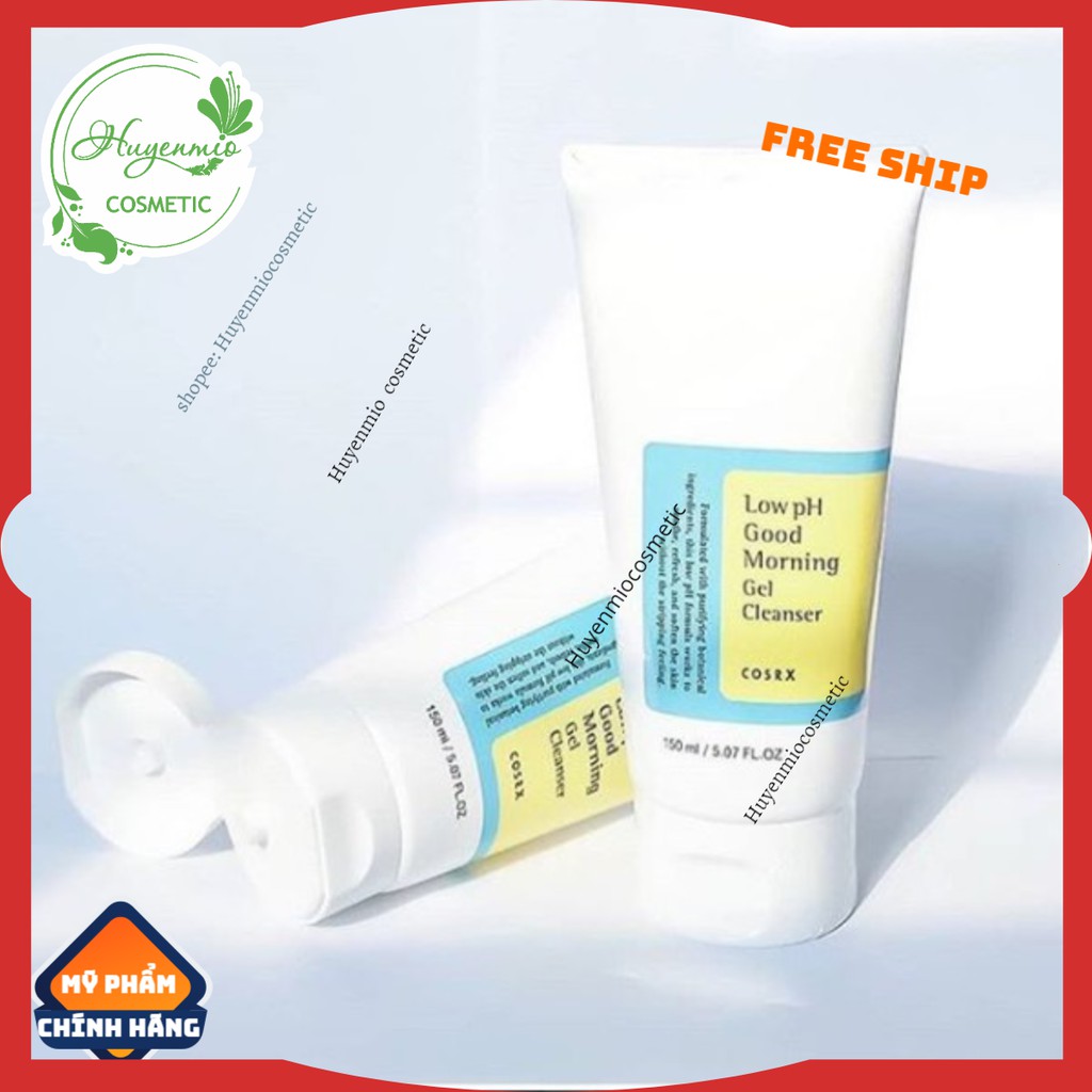 Sữa Rửa Mặt Cosrx Low pH Good Morning Gel Cleanser - 150ml | BigBuy360 - bigbuy360.vn