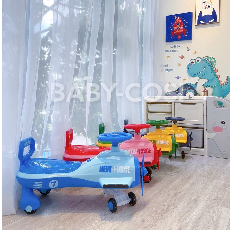 Xe lắc Máy Bay cao cấp cho bé Baby Cosi TWC04 siêu phẩm mới nhất năm 2022, có nhiều màu sắc cho bé lựa chọn Mozio store