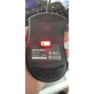 Chuột máy tính PC có dây Dareu VX6 Gaming cũ