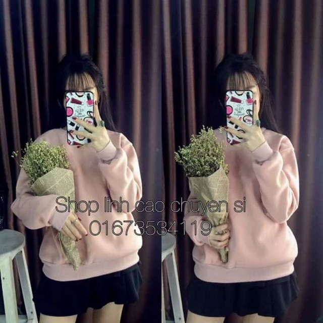 TRÙM BUÔN LẺ🍀🍀🍀Áo Hoodie Không Mũ Trơn | BigBuy360 - bigbuy360.vn