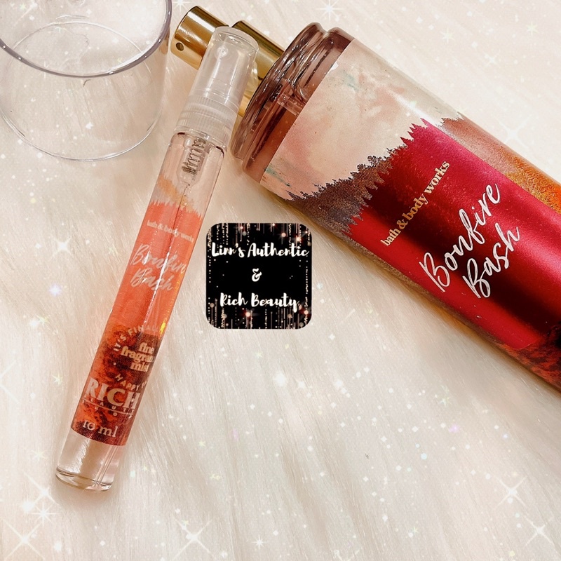 BONFIRE BASH - Xịt Thơm Toàn Thân Body Mist Bath &amp; Body Works Usa