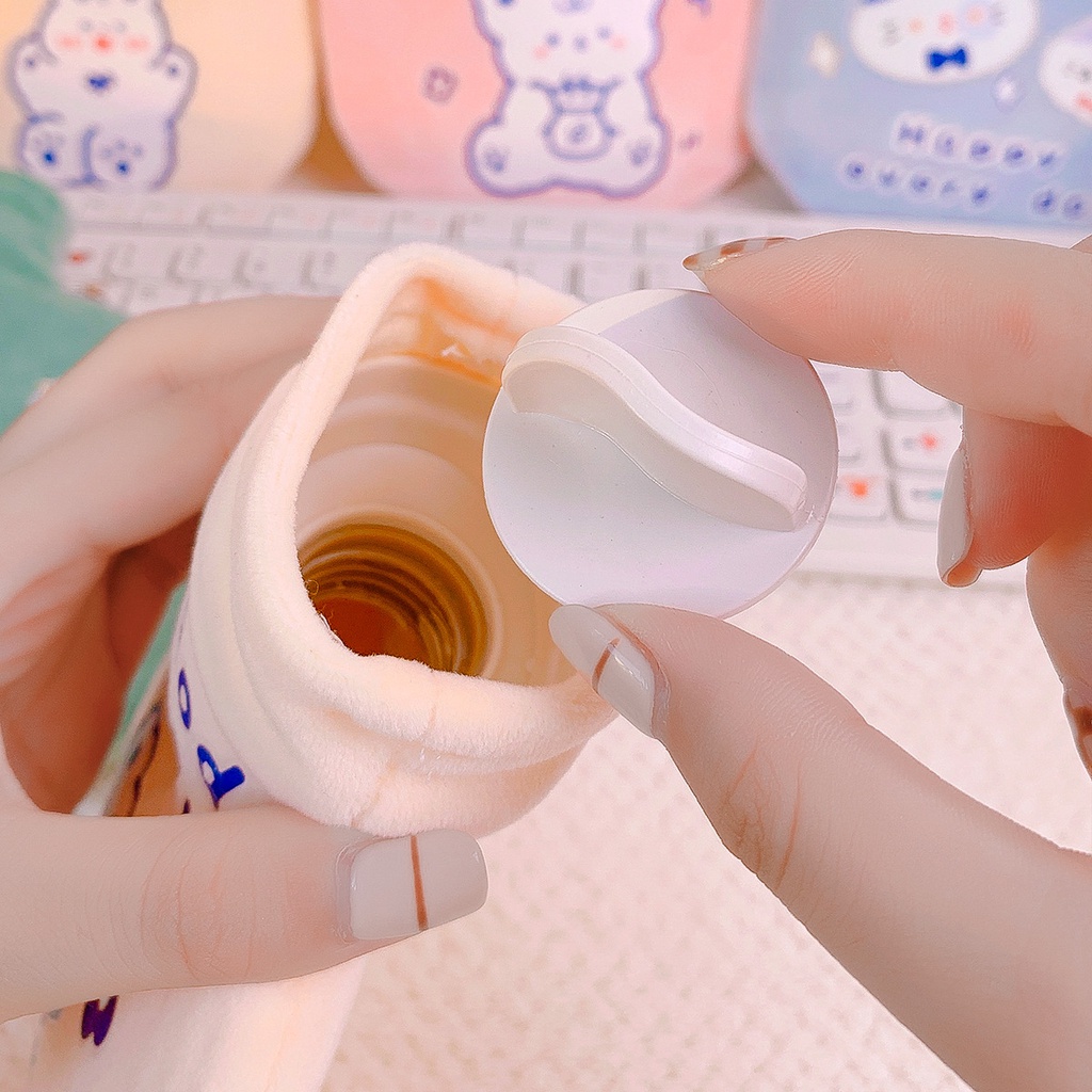 [Hàng mới về] Túi chườm nước nóng làm bằng cao su tự nhiên giữ ấm tay chân