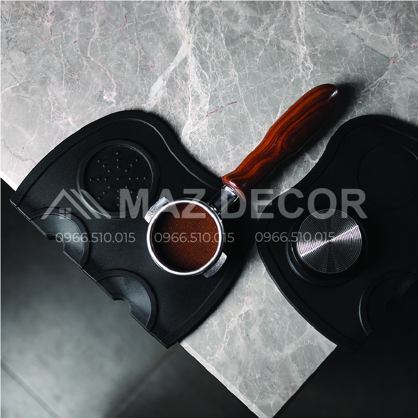 Miếng lót Thảm Silicon Để Dụng Cụ Nén Cà Phê Espresso TAMPING MAT – ĐẾ CAO SU NÉN CÀ PHÊ - TAMPER