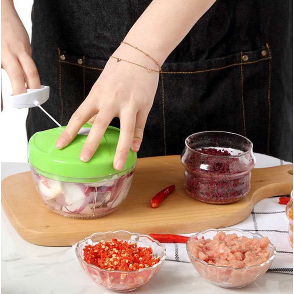 Máy xay tỏi ớt cầm tay mini,Xay Đá,Xay Thịt, băm rau củ quả, xay thịt, gừng, nghệ, hành, sả tiện dụng